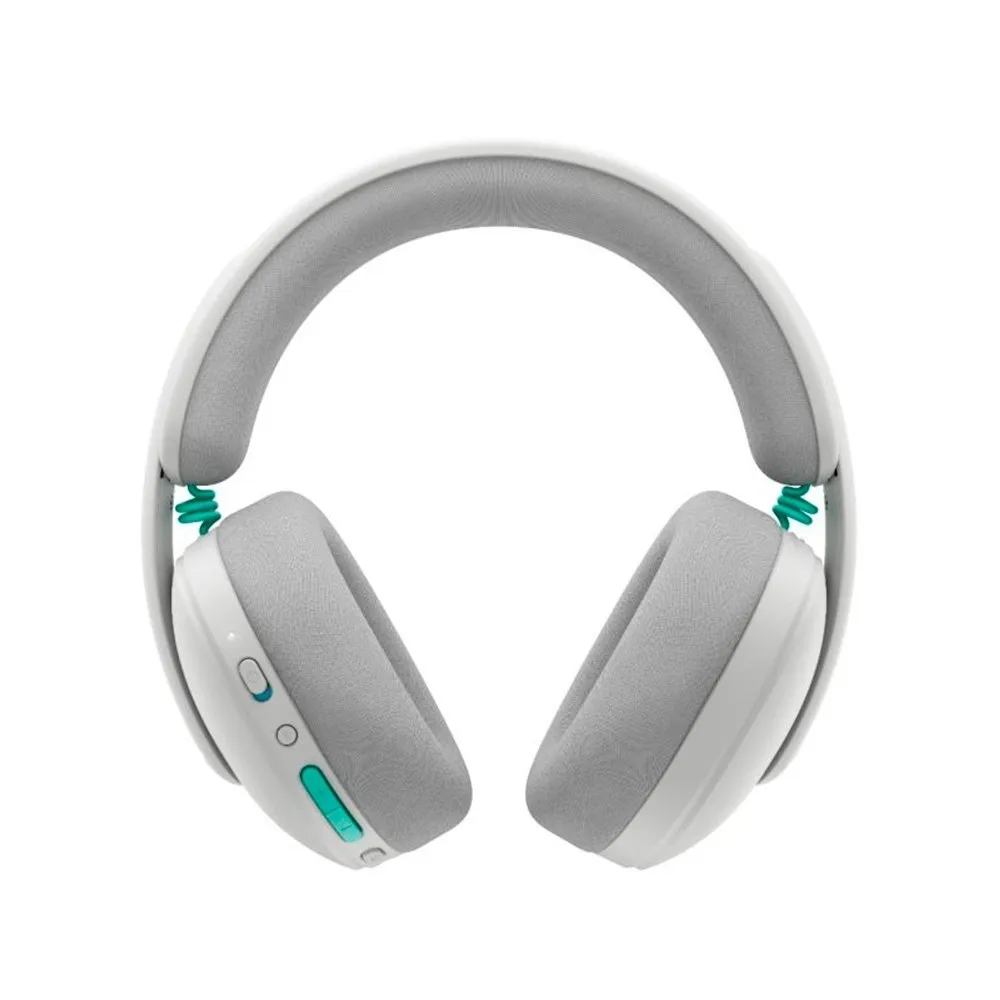 Headset Gamer Sem Fio Logitech G325 LIGHTSPEED, Bluetooth, Áudio 24 bits, Compatível com PC, PS4, PS5 e Nintendo Switch, Branco - 981-001530