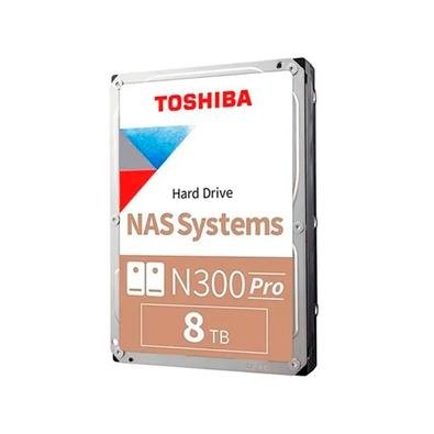 HD Toshiba N300 PRO, 8TB, 7200 RPM, NAS, 3.5', SATA - HDWG780XZSTB