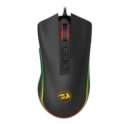 Mouse Gamer Redragon Cobra, Chroma RGB, 12400 DPI, 8 Botões, Preto - M711
