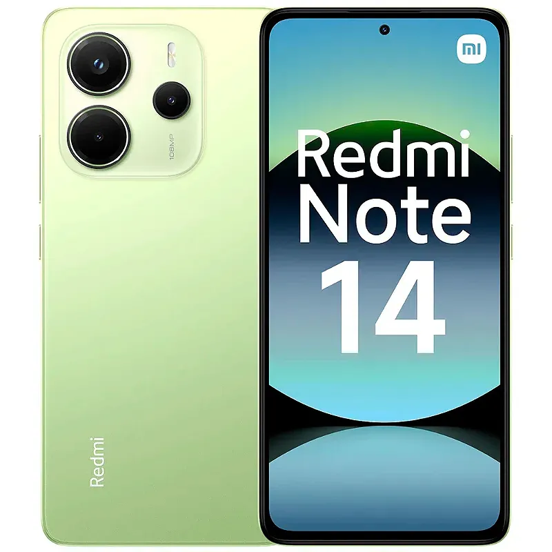 Smartphone Xiaomi Redmi Note 14 256gb - 8GB Ram - Verde  - Global