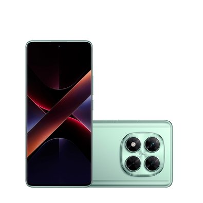"Smartphone Xiaomi Poco X7, 5G, 256GB Rom, 8GB RAM, Octa Core, Câmera 50MP, Tela 6.67"""" Amoled, Verde - CX407VRD"