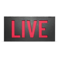 Luminária Gamer Decorativa Para Lives E Streamers Live Com LED