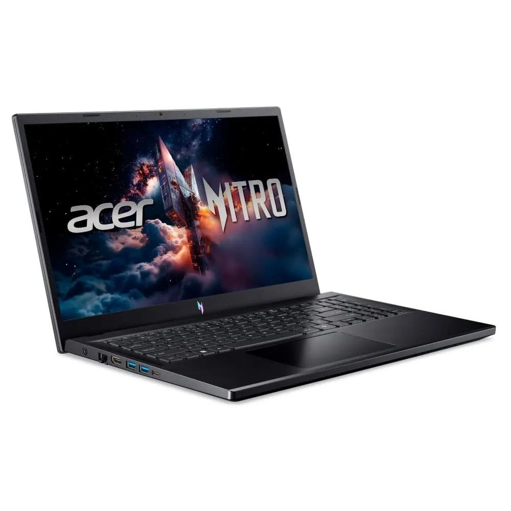 "Notebook Acer Nitro V15 ANV15-52-52XM, Intel core I5, 16GB RAM, 512GB SSD, GeForce RTX 4050, 15.6"" FHD, 165Hz, Linux, Preto - NH.U1TAL.002"