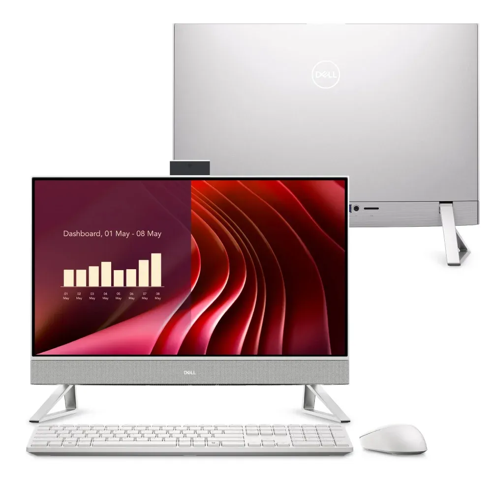 "Computador Dell 24 All-in-one Ec24250 23.8"" Ips Full Hd 13ª Gen Intel Core i7 16gb 512gb SSD Win 11 Aio-i1303-m31"