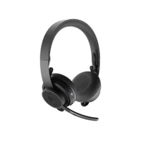 Headset Zone Wireless Plus Graphite  981-000858 Logitech - Preto