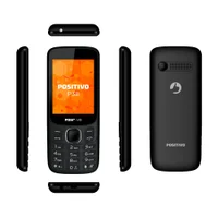 "Celular Positivo P38 3G Dual Chip, Tela 2.8"" QVGA, Memória Interna 128MB, Memória RAM 64MB, Bluetooth 2.1"