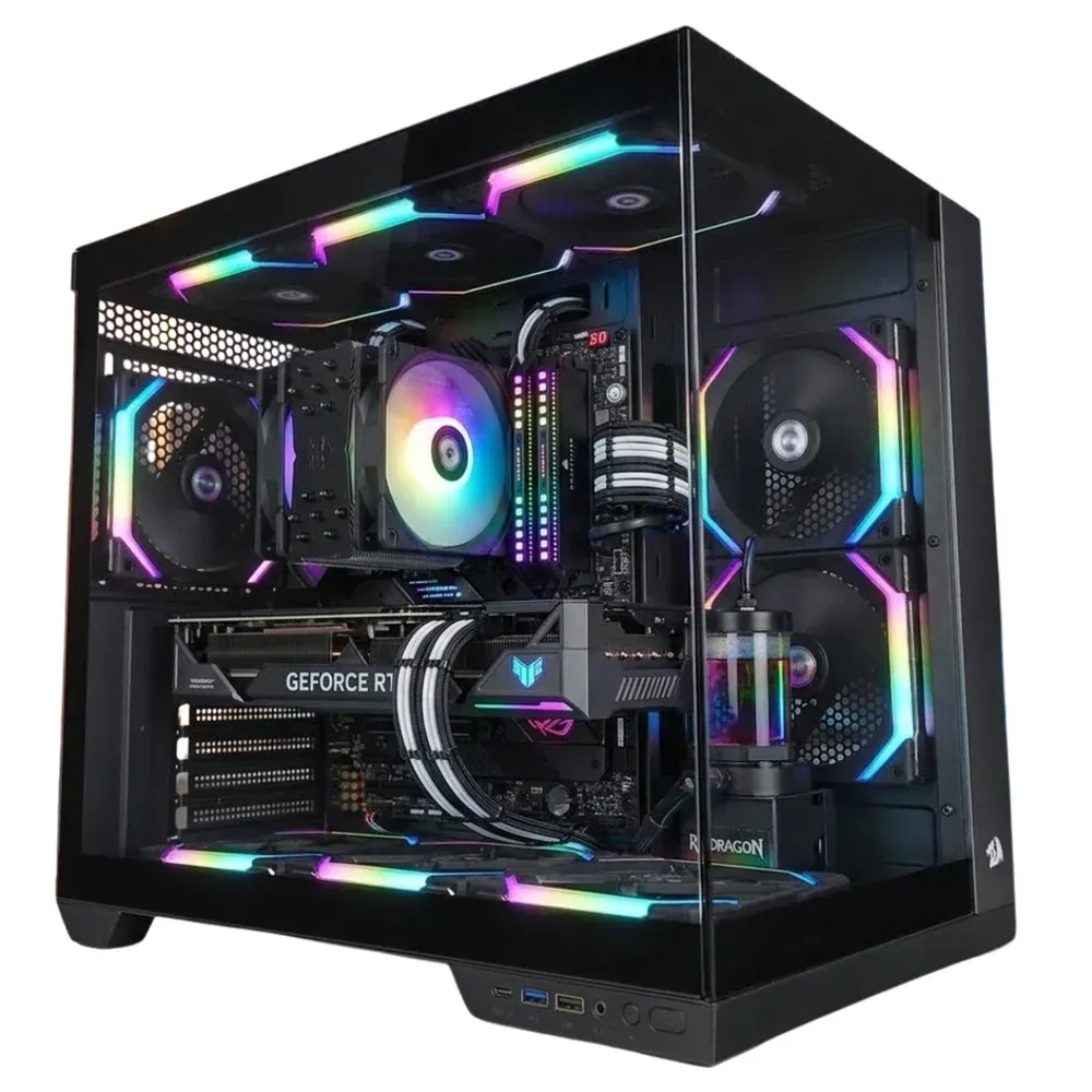 PC Gamer Aquário Amd Ryzen 5 5600, B550m, RTX 5060 Ti 16gb, 32gb Ram, Nvme 2TB, W11 - Balão.info