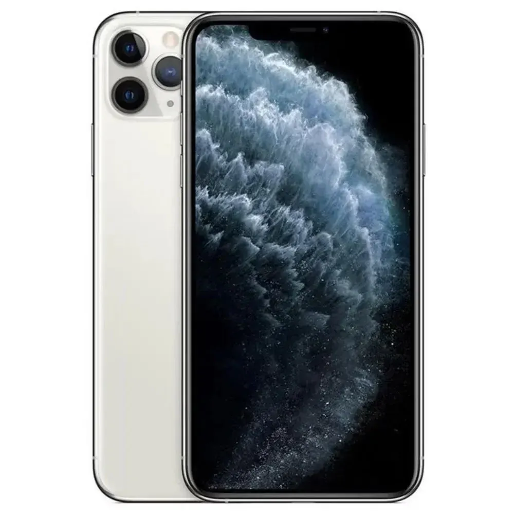 Usado -  Iphone 11 Pro Max 64 Gb Branco - Sem Face Id / Touch Id
