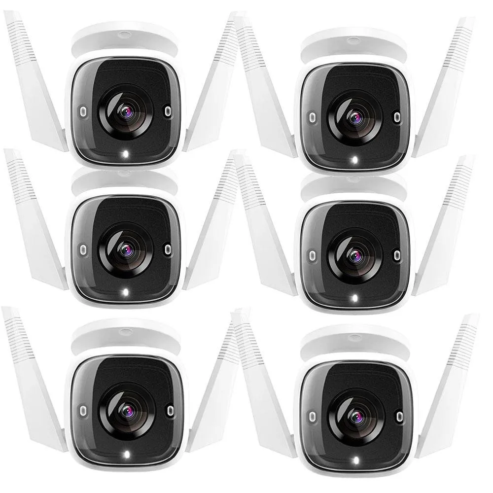 Kit 6x Câmeras TP-Link - Tapo C310