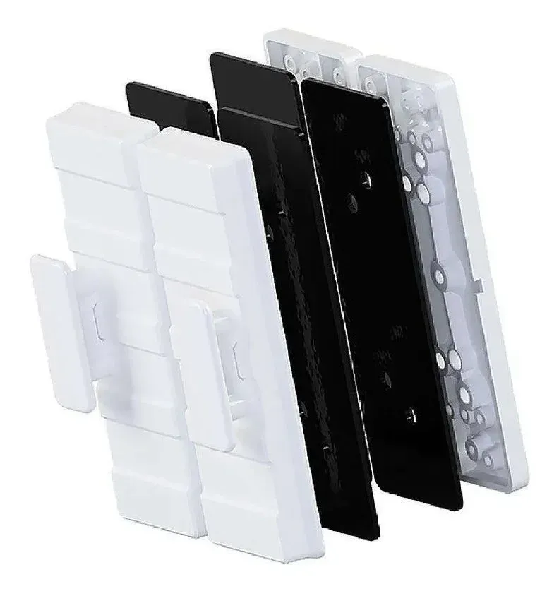 Suporte De Fechadura Eletroimã Para Porta De Vidro-preto - Agl