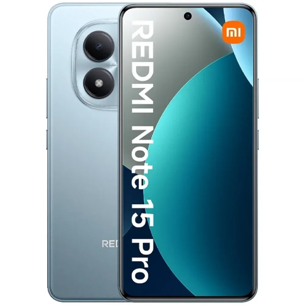 "Celular Xiaomi Redmi Note 15 Pro 4G Dual Sim De 512gb 12gb Ram De 6.77"" 200+8mp 32mp - Azul Glacia"
