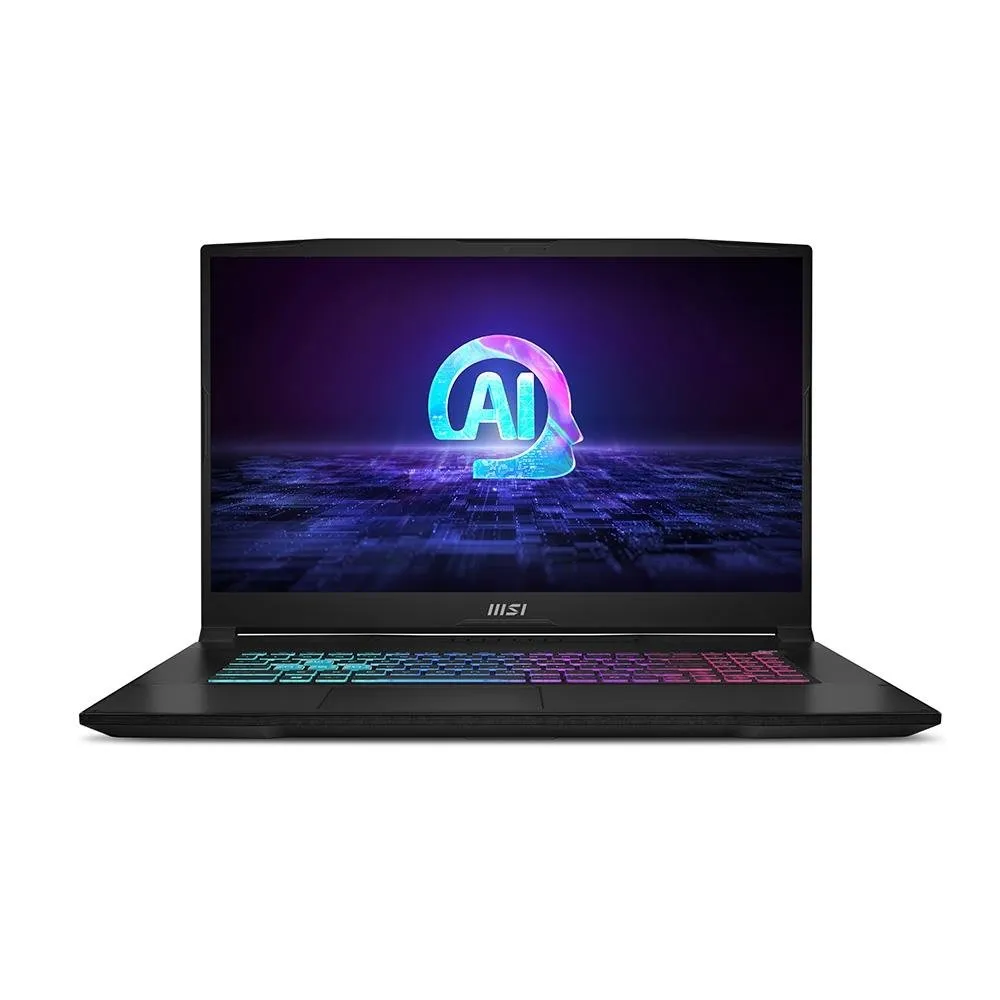 "Notebook Gamer MSI Katana A17 AI AMD Ryzen 7-8845HS, 16GB RAM, SSD 512GB, 15.6"" 144Hz, GeForce RTX 4060, Win 11H, Preto - 9S7-17LN31-1003"