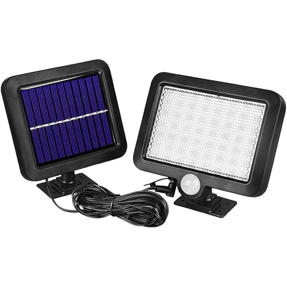 Luz Solar De Parede Com Sensor De Movimento 3 Modos, À Prova D'água, Lâmpada Para Trajeto De Jardim