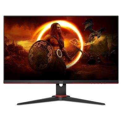 "Monitor Gamer AOC 23.8"", Full HD, 100Hz, 1ms, IPS, DisplayPort e HDMI, Adaptive-Sync,  - 24G2E1"