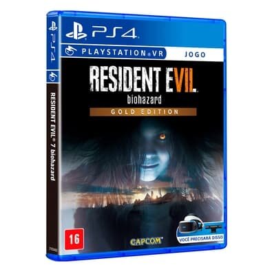 Jogo Resident Evil 7 Biohazard Gold Edition, PS4 - CP000012PS4
