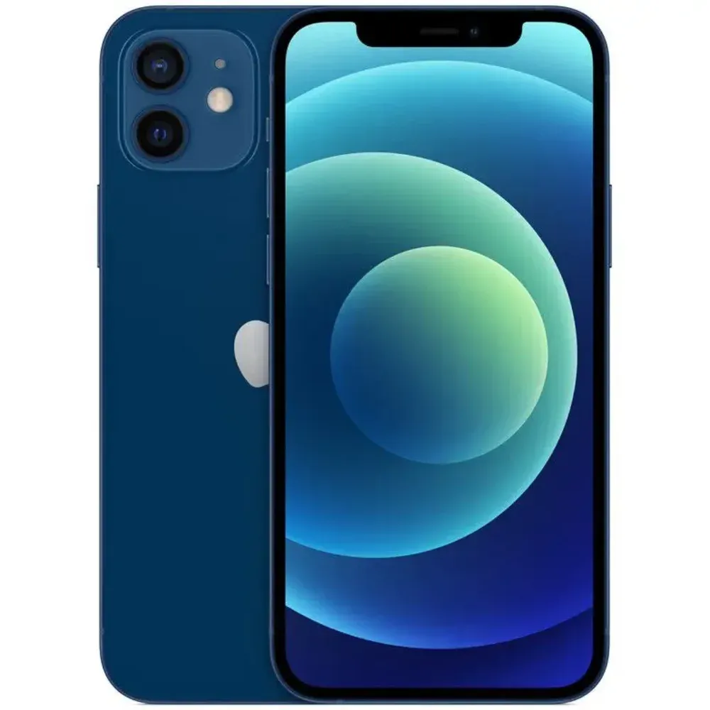 Usado -  Iphone 12 64 Gb Azul - Bom