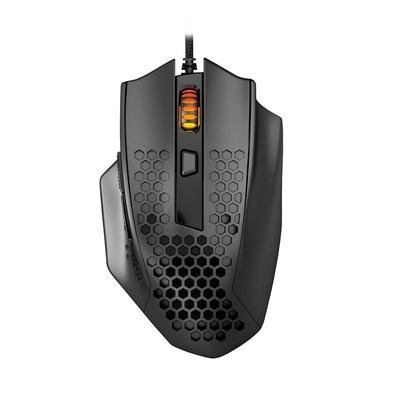 Mouse Gamer Redragon Bomber, 12400 DPI, 6 Botões, Preto - M722