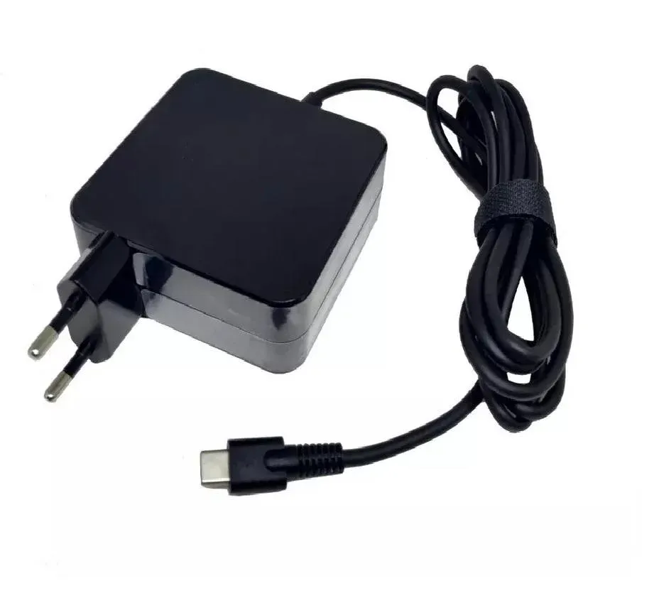 Fonte Carregador Para Ultrabook Lenovo, Dell, Hp, Asus, Acer, Type-C, USB-C, 65w