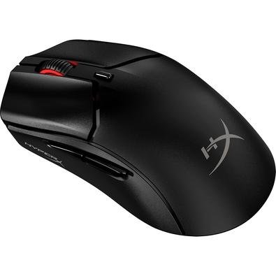 Mouse sem Fio Gamer HyperX Pulsefire Haste 2 Mini, RGB LED, 650 IPS, Bluetooth 5.1, Wireless, Preto - 7D388AA