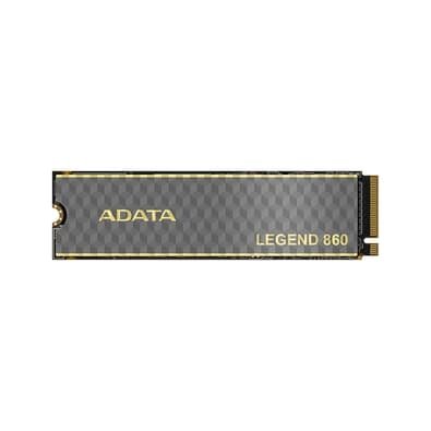 SSD Adata Legend 860, 500GB, M.2 2280, PCIe Gen 4x4, NVMe Leitura: 6000MB/s, Gravação: 5000MB/s, Compatível com PS5, Preto - SLEG-860-500GCS