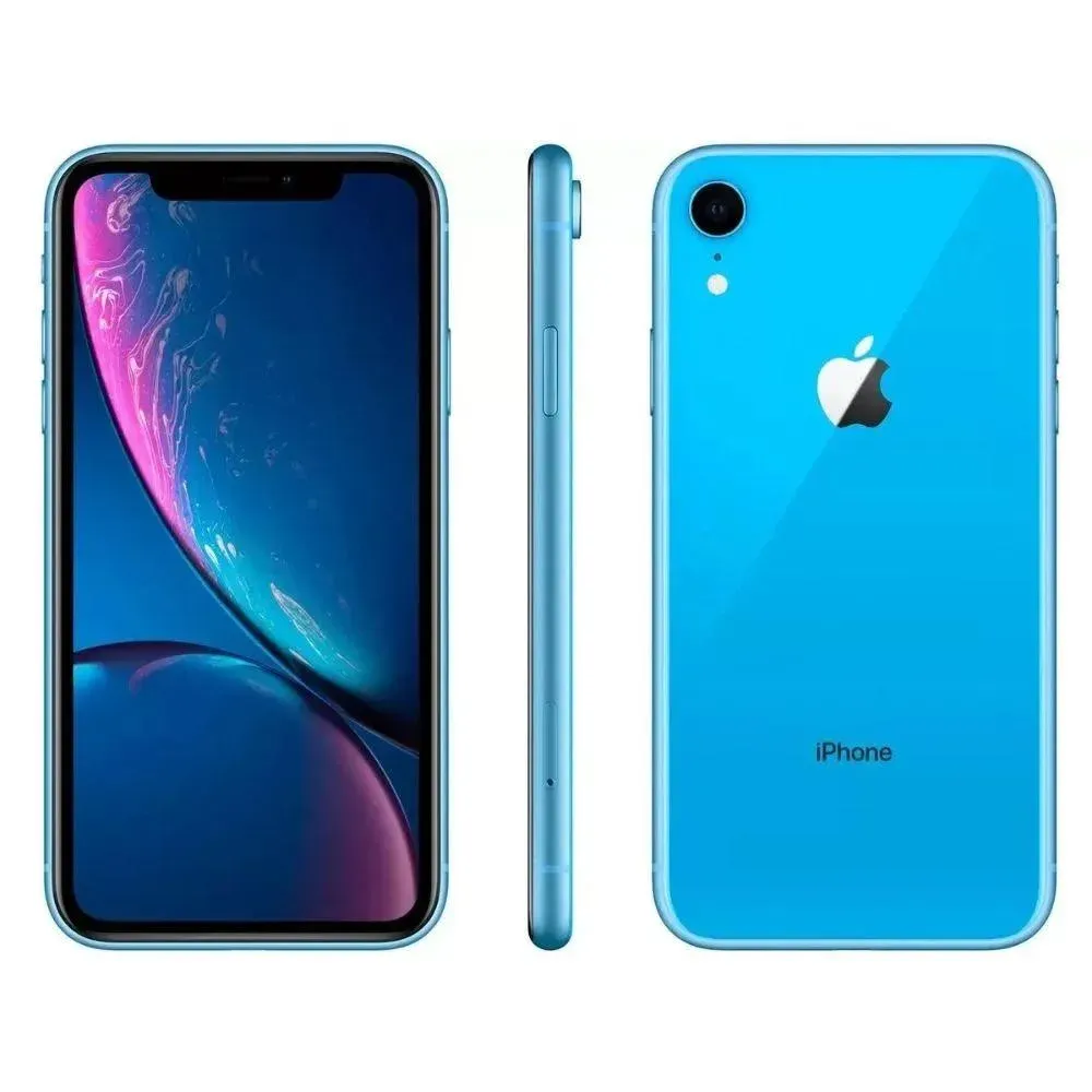 Usado -  iPhone XR 64gb Azul - Muito Bom