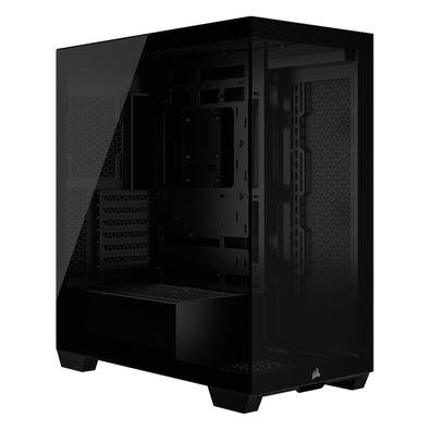 Gabinete Gamer Corsair 3500X, Mid Tower, E-ATX, Frontal e Lateral em Video Temperado, Preto - CC-9011276-WW