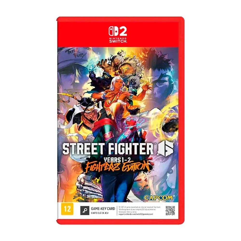 Jogo STREET FIGHTER 6 Years 1-2 Fighters Edition, Nintendo Switch 2