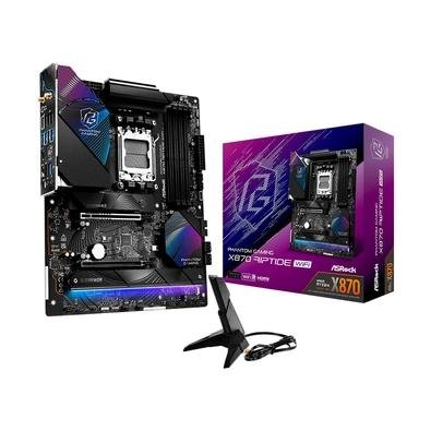 Placa-Mãe ASRock X870 Riptide, AMD, AM5, ATX, WiFi, DDR5, Preto - 90-MXBQC