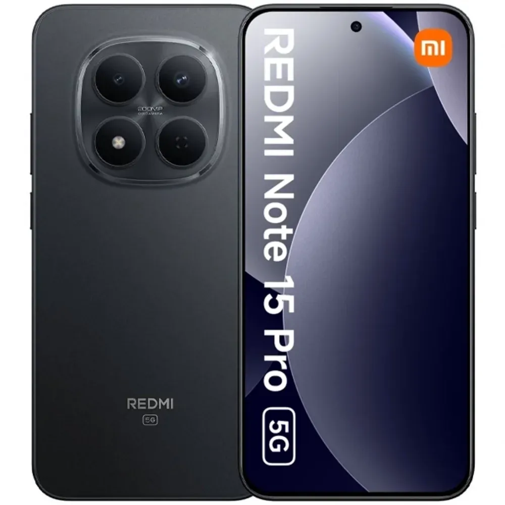 "Celular Xiaomi Redmi Note 15 Pro 5g De 256gb 8GB Ram De 6.83"" 200+8mp 20mp - Preto (global)"