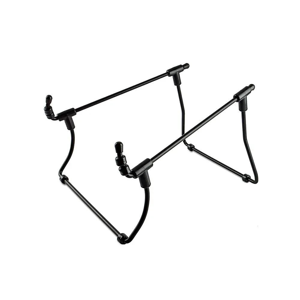Suporte Para Notebook Ergonômico Reliza Steel, Suporta Até 20kg, Preto - 009616
