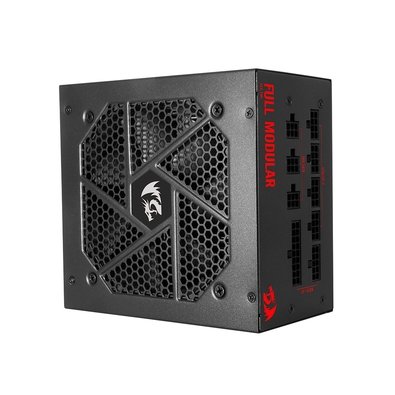 Fonte Gamer Redragon RGPS 650W, Full Modular, 80 Plus, Gold, Preto - RGPS-650W