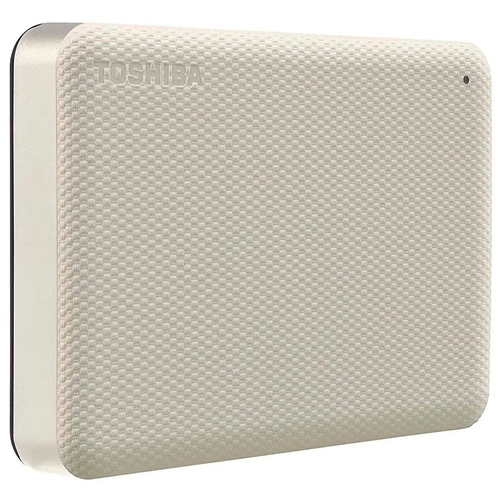 HD Externo Toshiba Canvio Advance, 4TB, USB, Branco - HDTCA40XW3CA