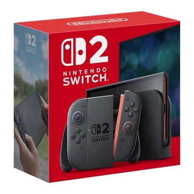Console Nintendo Switch 2, 256GB, Preto, Azul e Vermelho