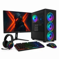 "PC Gamer 3green, Intel i5 12400f, 32gb Ddr4, Geforce RTX 3060 12gb, SSD 1TB M.2, Monitor Gamer 24"" 180hz 1ms Preto 3g32gb-56"