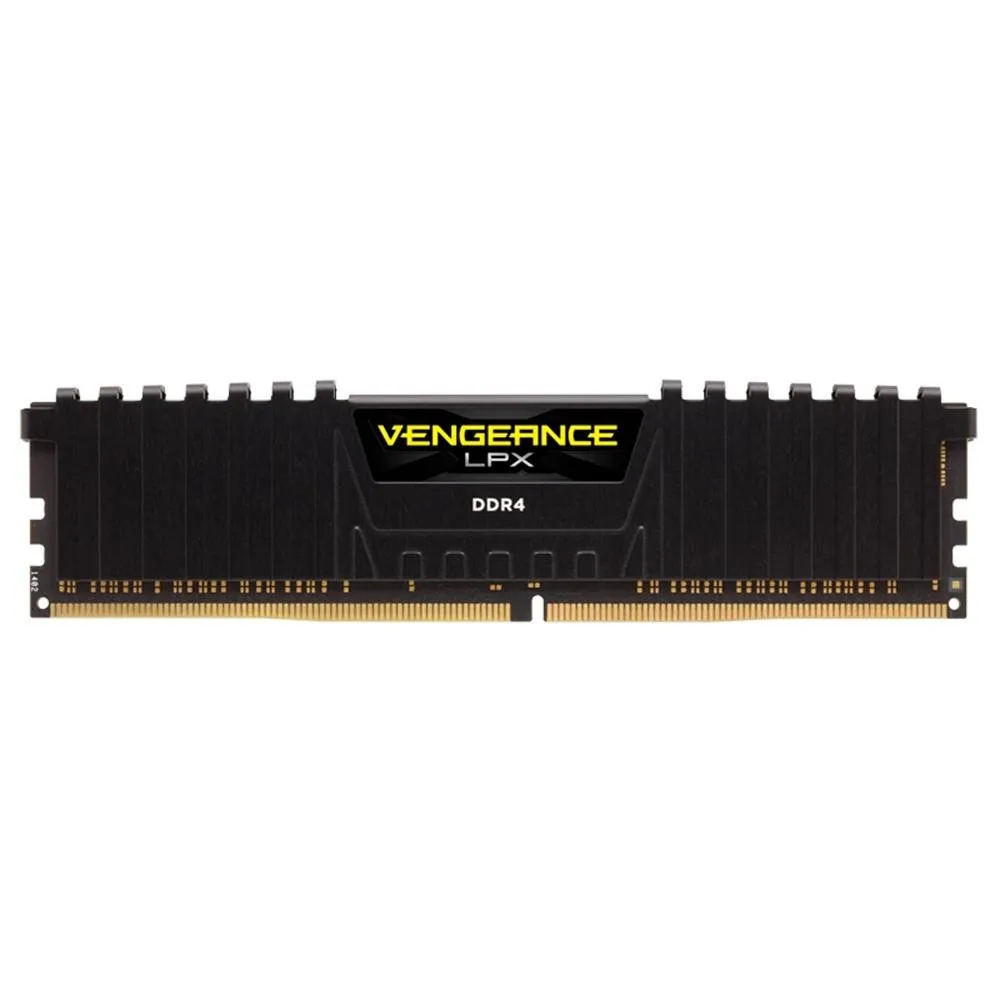 Memória RAM Corsair Vengeance LPX, 8GB, 2400MHz, DDR4, CL16, Preto - CMK8GX4M1A2400C16