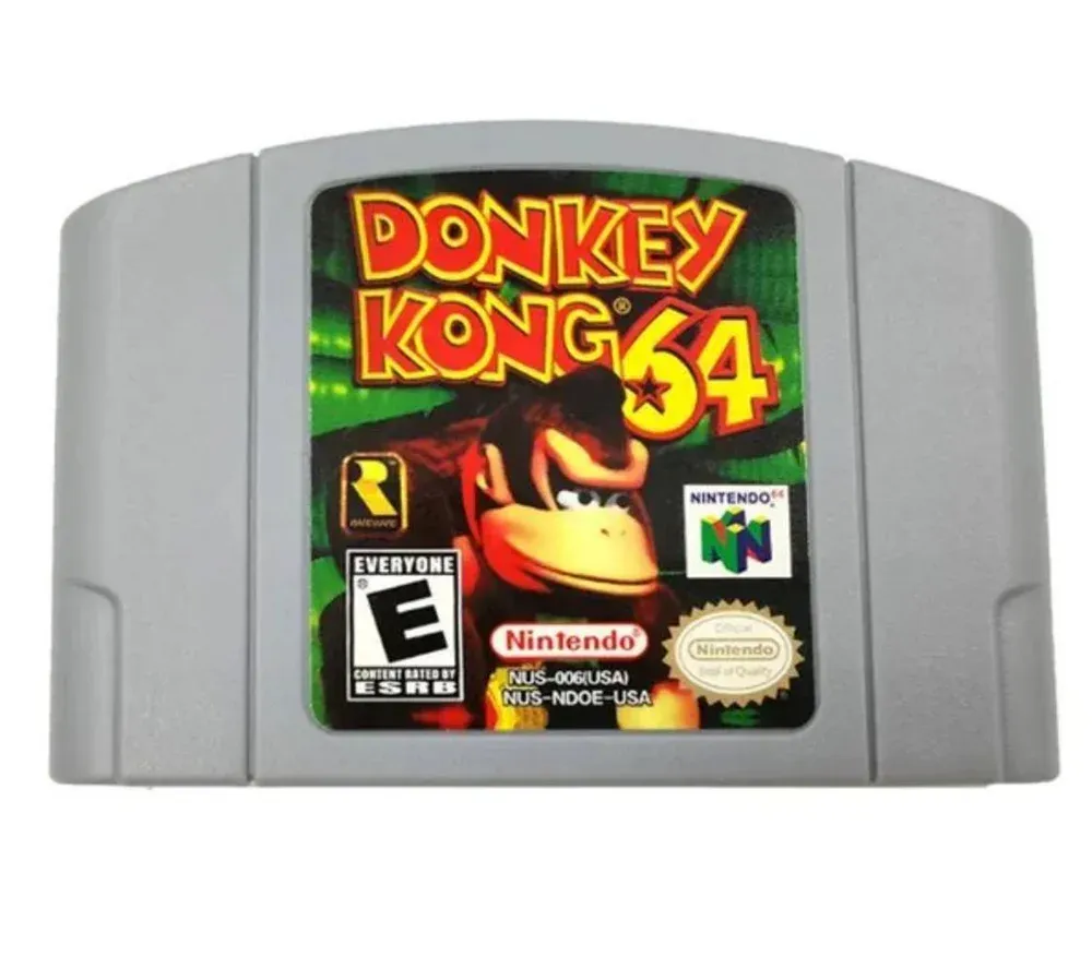 Jogo Donkey Kong Compativel Nintendo 64