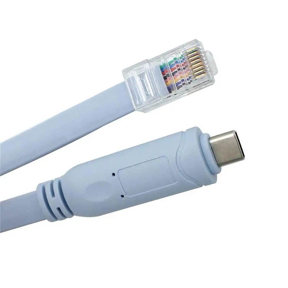 Cabo Console Tipo C Para Rj45 Azul 1,80 Metros