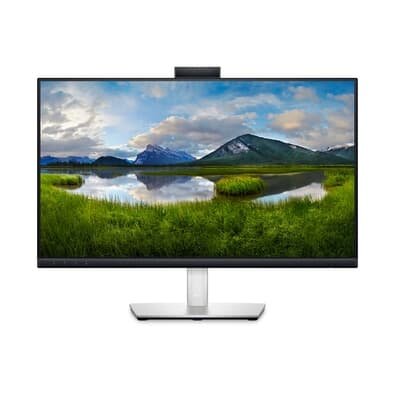 "Monitor Dell 23.8"", FHD, 60Hz, 5ms, IPS, DisplayPort e HDMI, Ajuste de Altura, Webcam, Microfone e Som Integrado - C2423H"