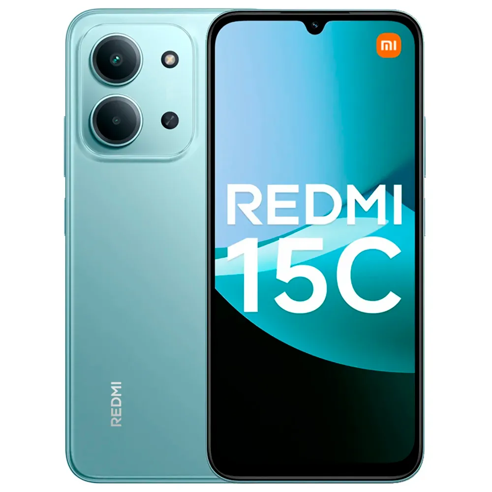 "Celular Xiaomi Redmi 15c 256gb 8GB Ram De 6.9"" 50mp 8mp - Mint Green (global)"