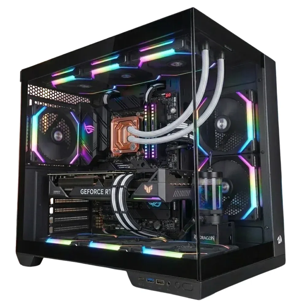 PC Gamer Aquário Intel i7 14700KF, RTX 5060 Ti, 64gb Ddr5, Nvme 2TB - Balão.info