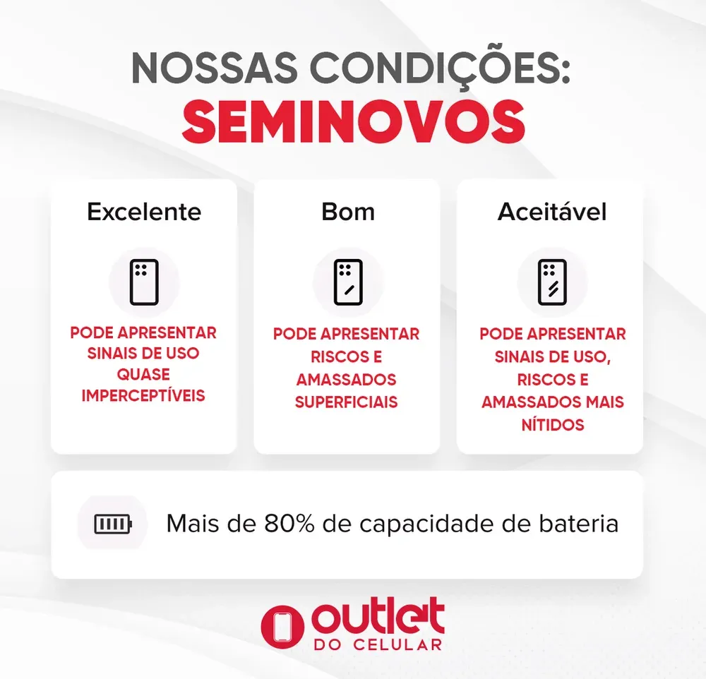 Usado - Iphone 13 128GB - Preto - Bom