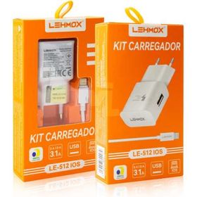 CARREGADOR LEHMOX TOMADA TIPO-C LE-512-4