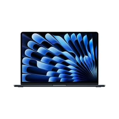 "MacBook Air Apple 15"" Chip M4, CPU 10 Núcleos, GPU 10 Núcleos, Neural Engine 16 Núcleos, 16GB RAM, SSD 512GB, Meia-noite - MW1M3BZ/A"