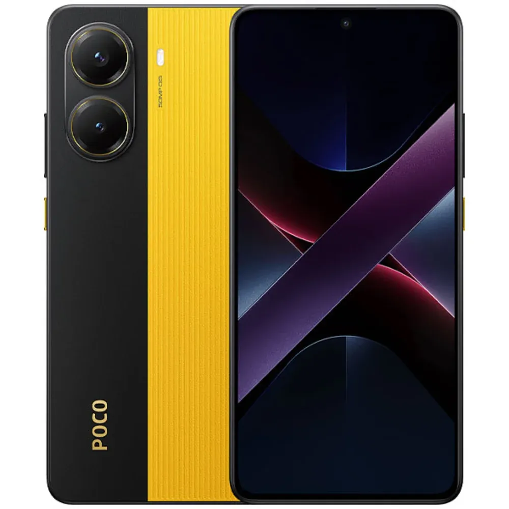 "Smartphone Xiaomi Poco X7 Pro 5g Global 512gb 12gb Ram Dual Sim Tela 6.67"" - Amarelo"