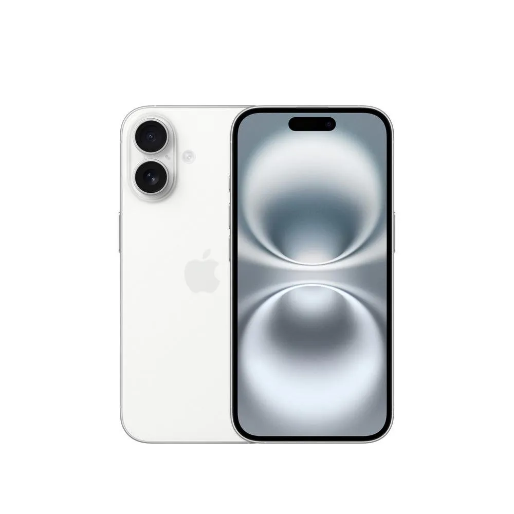 "iPhone 16 Apple 256GB, Câmera Dupla de 48MP, Tela 6.1"", Branco"