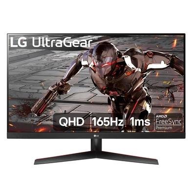 "Monitor Gamer LG UltraGear 32"", 2K QHD, 165Hz, 1ms, VA, FreeSync Premium, G-Sync, HDR10 - 32GN600-B"