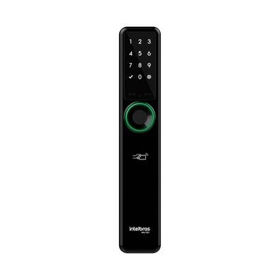 Fechadura Digital de Embutir Intelbras MFR 7001, 6V, Com Biometria, Preto - 4670032