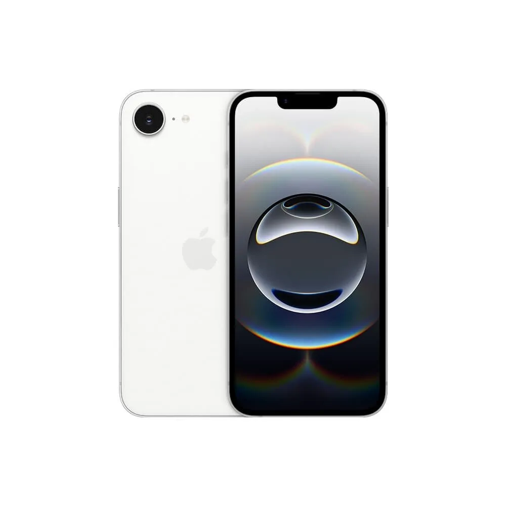 "iPhone 16E Apple 256GB, Câmera 48MP, Tela Super Retina XDR 6,1"", Branco"