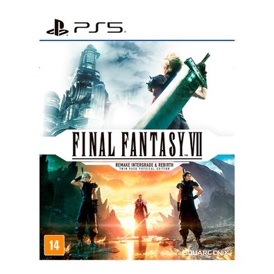 Jogo FINAL FANTASY VII REMAKE INTERGRADE & REBIRTH - TWIN PACK PHYSICAL ED. para PS5 - SE000288PS5