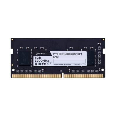 Memória RAM para Notebook Husky, 8GB, 3200MHz, DDR4, CL19 - HRMN001083219PT